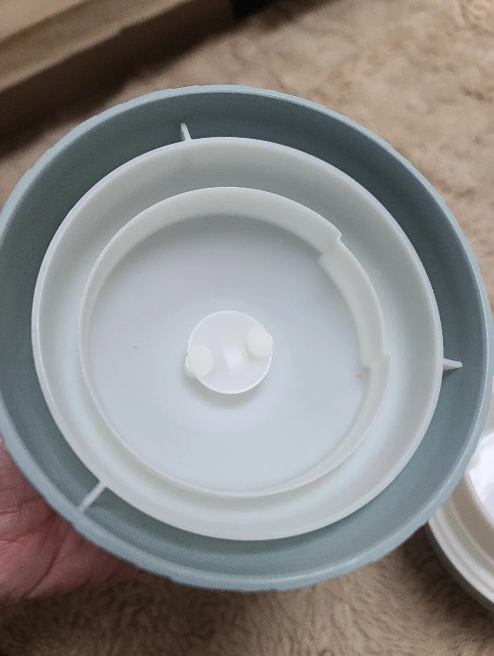 Young Living Sweet Aroma Ultrasonic Diffuser, Light Teal, In Original Box
